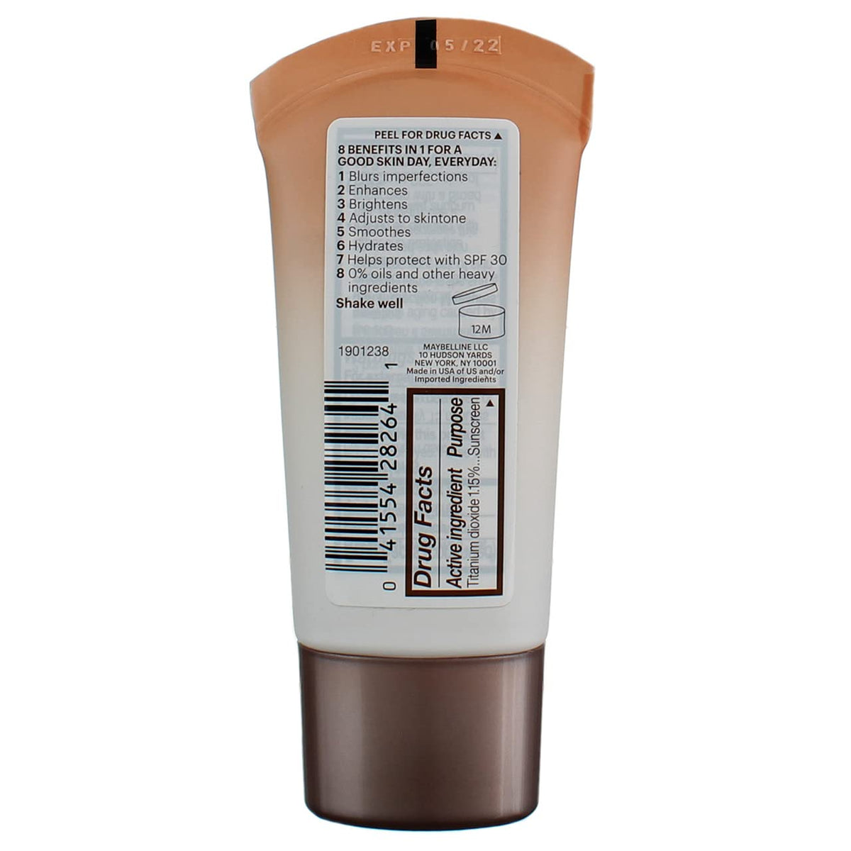 Maybelline Dream Fresh BB 8-in-1 Beauty Balm Skin Perfector SPF 30, Medium 1 oz (Pack of 3)