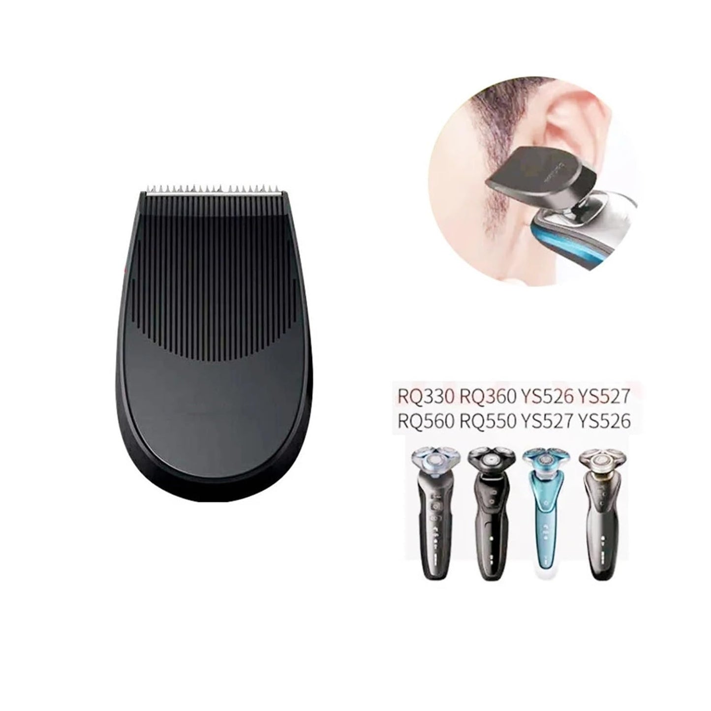 Shaver Beard Trimmer Head Replacement Parts,Compatible For Philips Norelco,RQ3xx,RQ12xx,RQ11xx,S5xxx,S7xxx,S9xxx(Black) Beauty and Personal Care HWIBGYGJK
