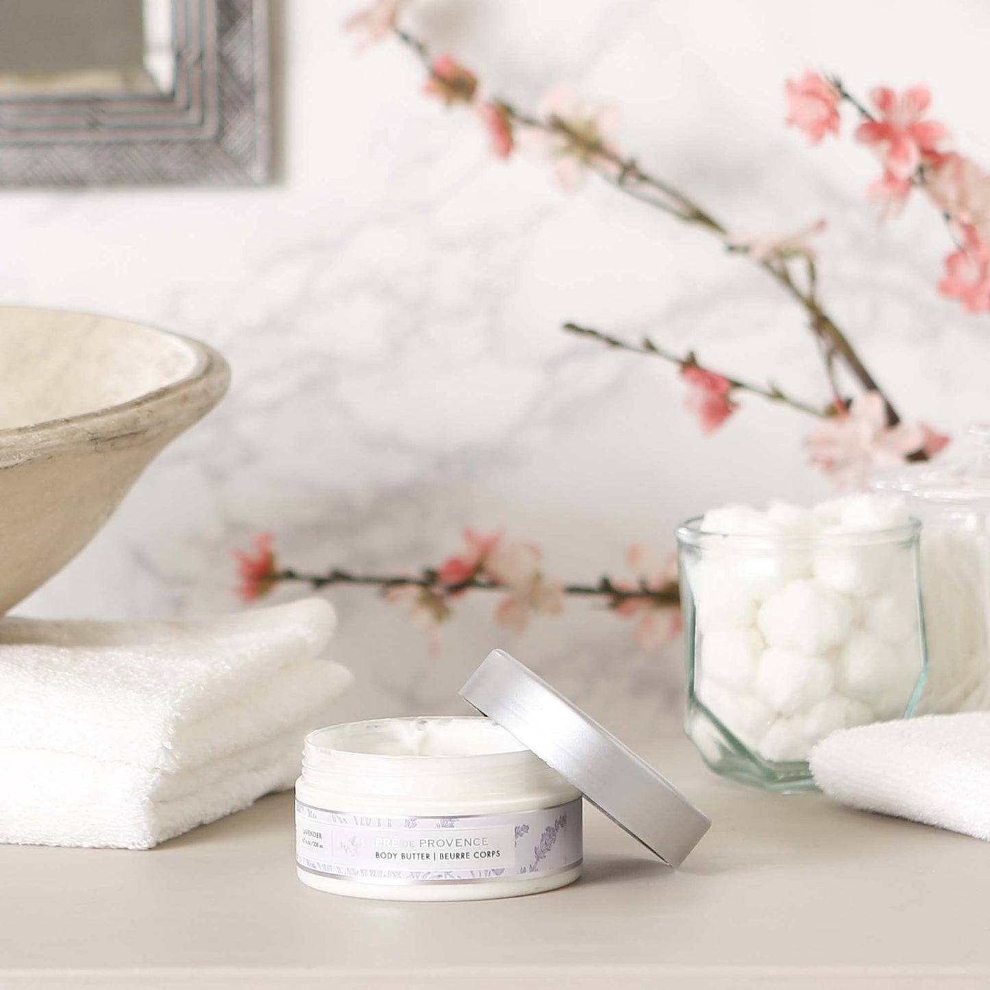 Pre de Provence Collection Shea Butter Enriched Body Butter Soothing & Hydrating Emollient Cream Body Moisturizer for Women, 6.7 Fl Oz, Lavender Beauty & Personal Care Pre de Provence