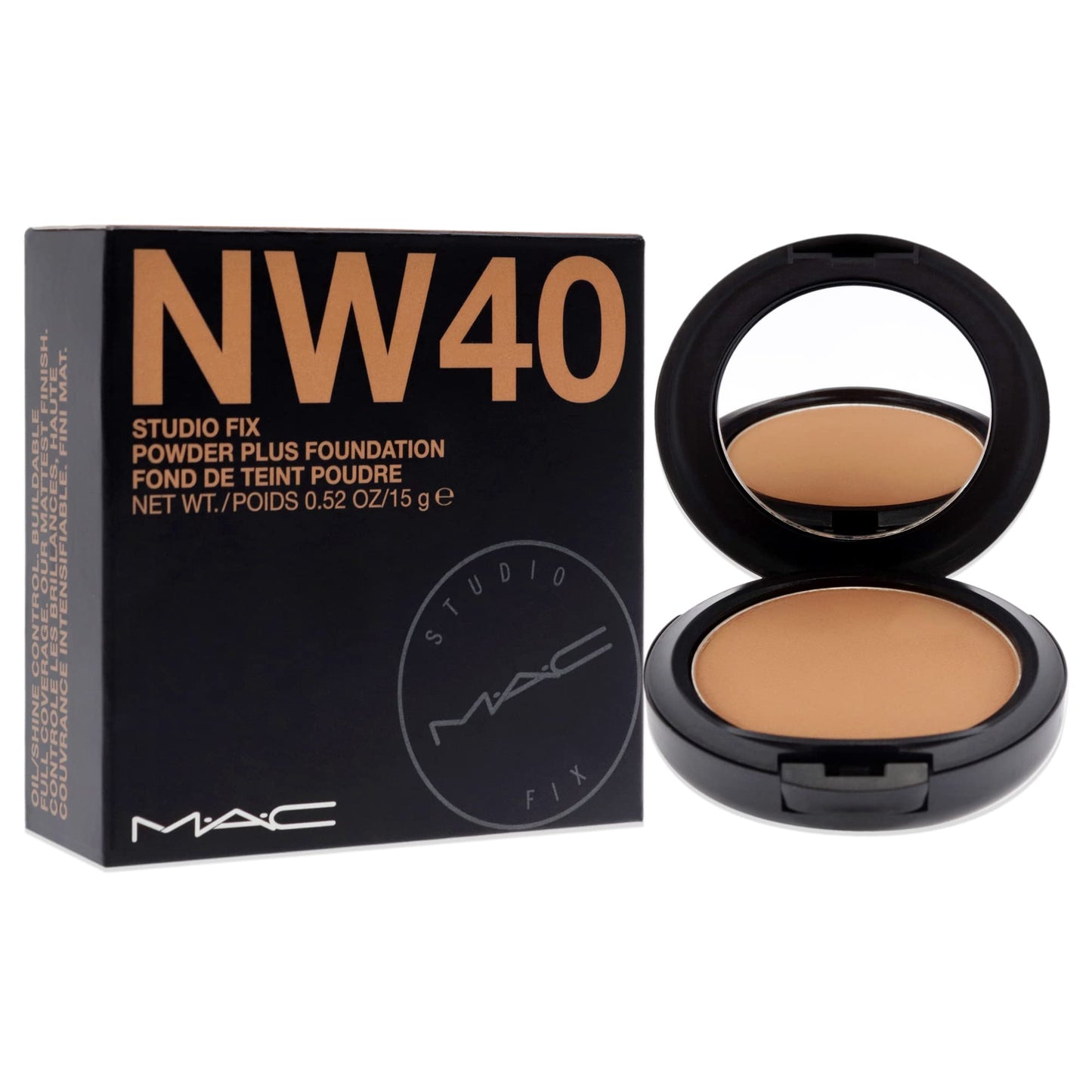 Mac Studio Fix Powder Plus Foundation Nw40 15gm/0.52 Oz Beauty & Personal Care MAC