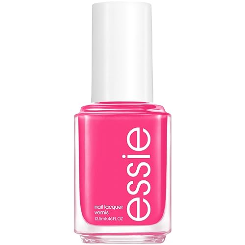 essie Salon-Quality Nail Polish, 8-Free Vegan, Hot Pink, Mod Square, 0.46 fl oz Beauty & Personal Care essie