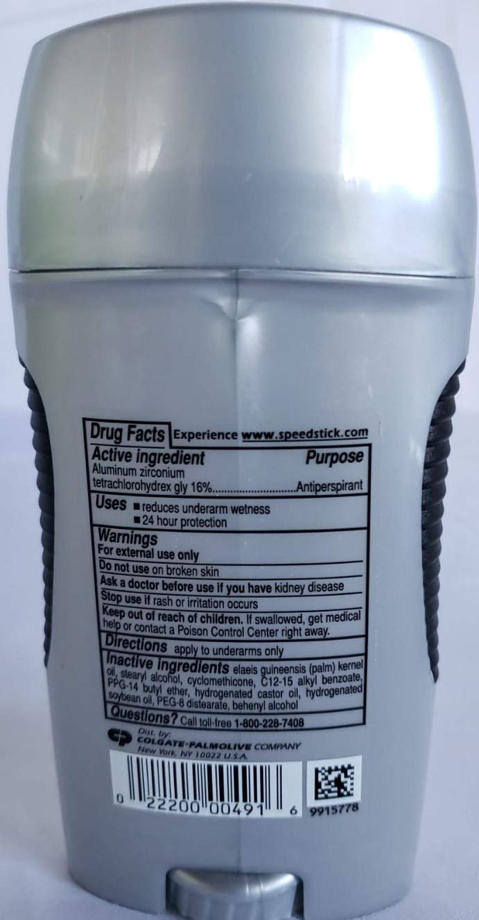 Speed Stick Power Anti-Perspirant Deodorant Unscented 3 oz (Pack of 10) Beauty and Personal Care SPEED