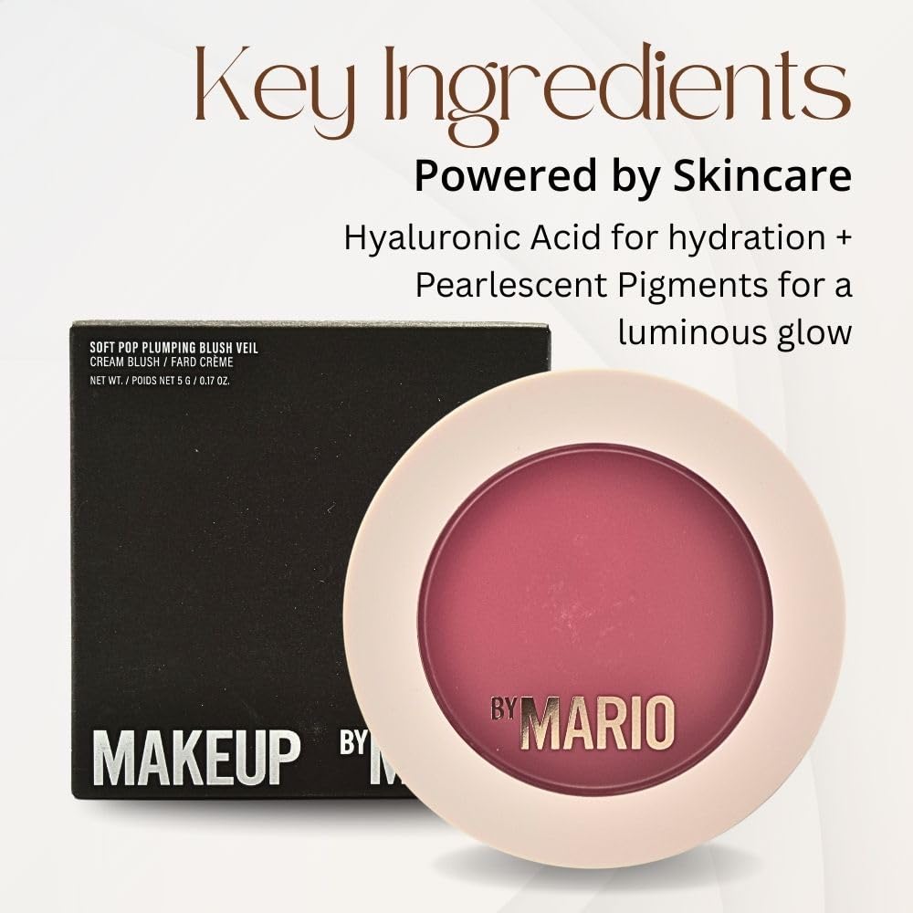 MAKEUP BY MARIO Soft Pop Plumping Blush Veil Perfect Pink