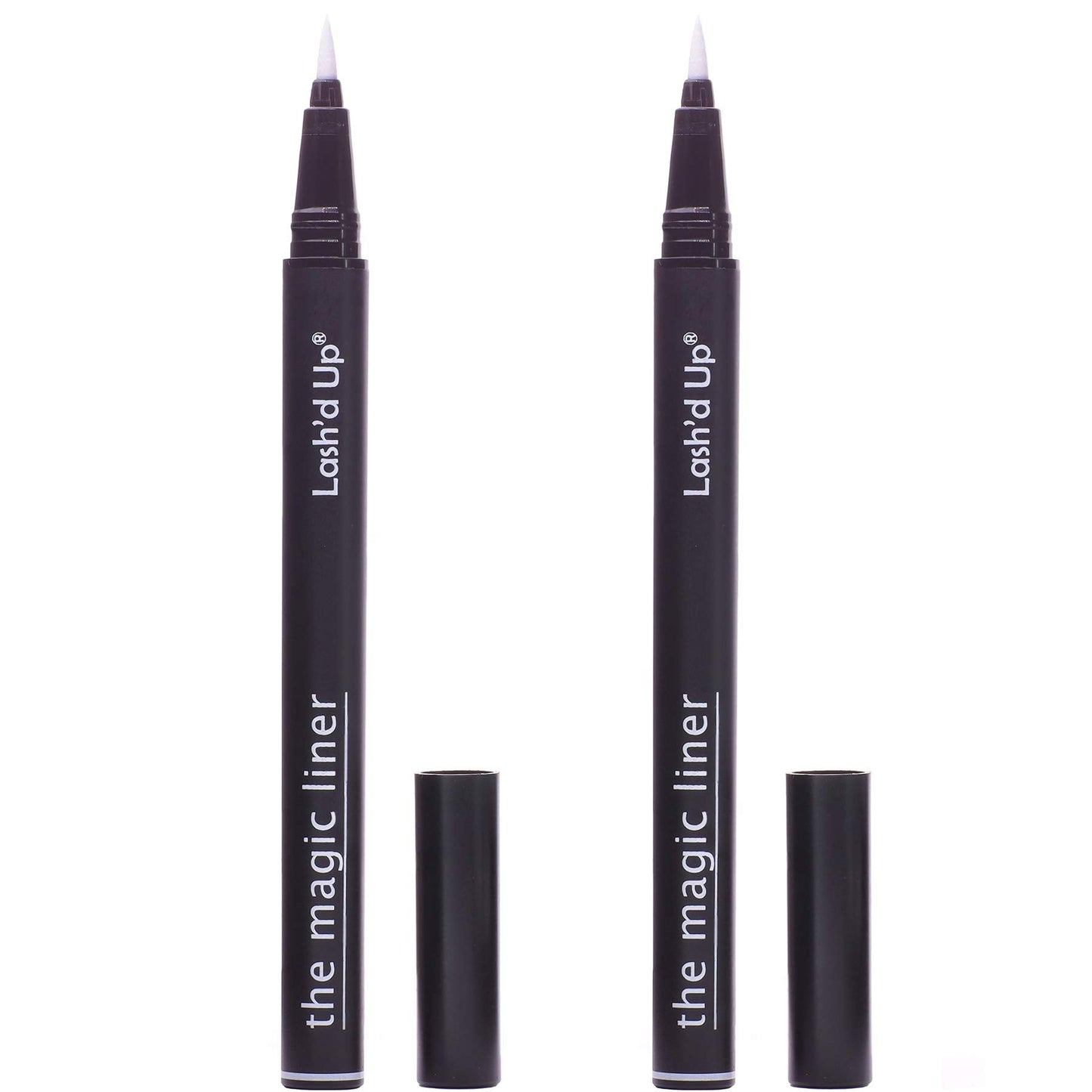 Lash'd Up Strong+ Full-size Glue Pen for False Lashes (Clear) 2PCS Pack Magic Liner Eyeliner, 0.032 Oz. Beauty & Personal Care Lash'd Up