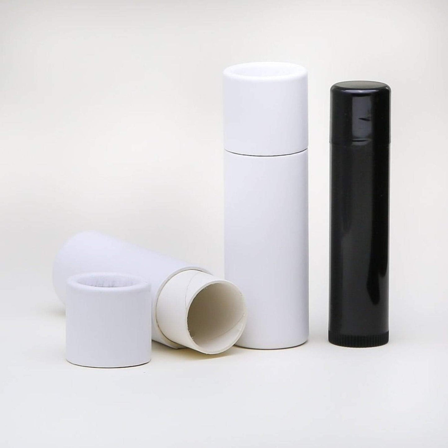 1/3 OZ White Kraft Paperboard Lip Balm/Salve/Cosmetic/Lotion Tubes x500 Beauty and Personal Care KJ's Krafts