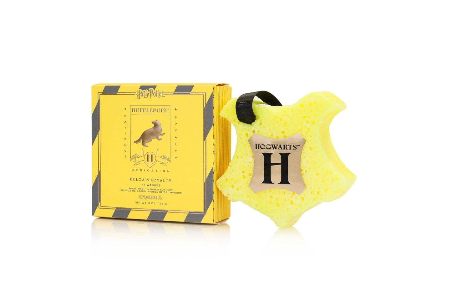 Spongelle HARRY POTTER HUFFLEPUFF BODY WASH INFUSED BUFFER- HELGA'S LOYALTY Beauty & Personal Care SPONGELLÉ