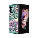MightySkins Glossy Glitter Skin Compatible with Samsung Galaxy Z Fold 3 - Eyes and Teeth | Protective, Durable High-Gloss Glitter Finish | Easy to Beauty & Personal Care MIGHTY SKINS