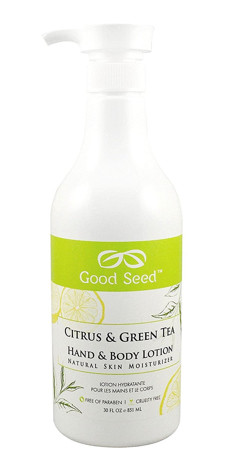 Good Seed Citrus & Green Tea Hand & Body Lotion 30oz (New Packaging) Beauty & Personal Care Good Seed
