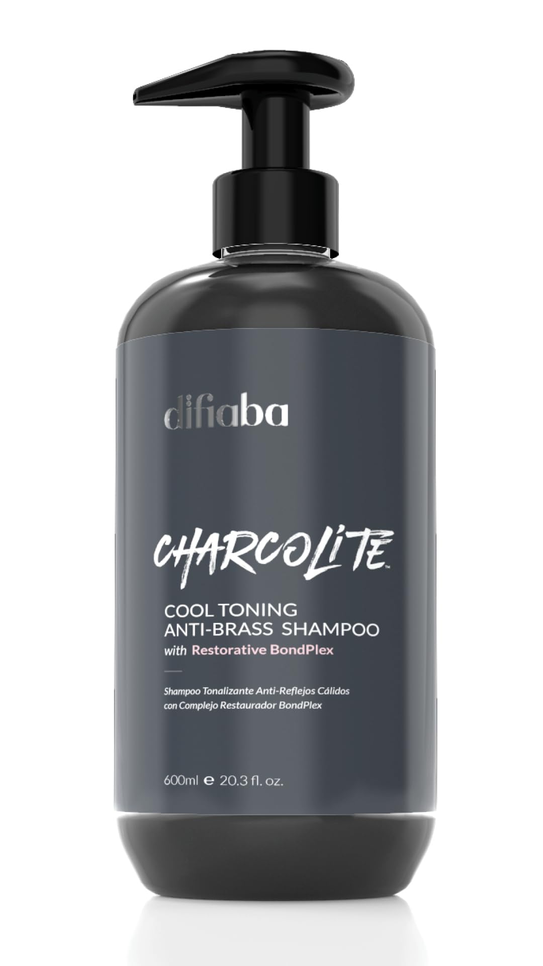 Charcolite Cool Toning Shampoo 20.3oz | Natural Anti-Yellow Shampoo with Activated Charcoal & Graphite | For Blonde, Bleached, Grey or Platinum Hair | Beauty & Personal Care Charcolite