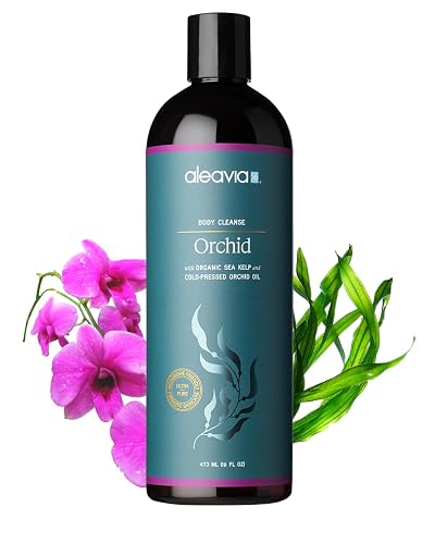 Aleavia Body Cleanse - Organic & All-Natural Prebiotic Body Wash with Pure Cold-Pressed Orchid Oil - Nourish Your Skin Microbiome - 16 Oz Beauty & Personal Care Aleavia