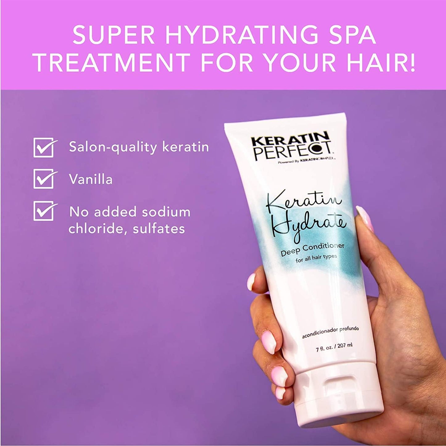 Keratin Perfect KP Hydrate - 7oz Beauty & Personal Care Keratin Perfect