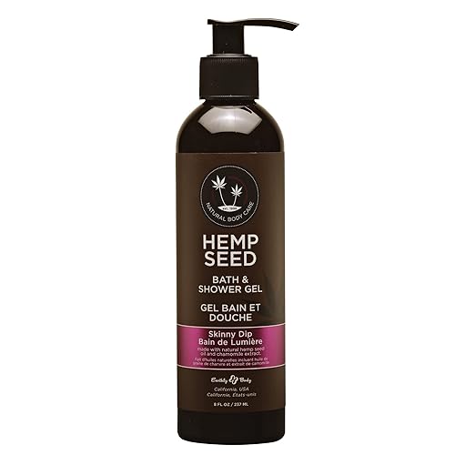 Bath & Shower Gel, Skinny Dip - 8 Oz Beauty & Personal Care Earthly Body