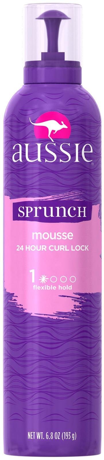 Aussie Sprunch Hair Mousse Plus Leave-In Conditioner, 6.8 oz Beauty & Personal Care Aussie
