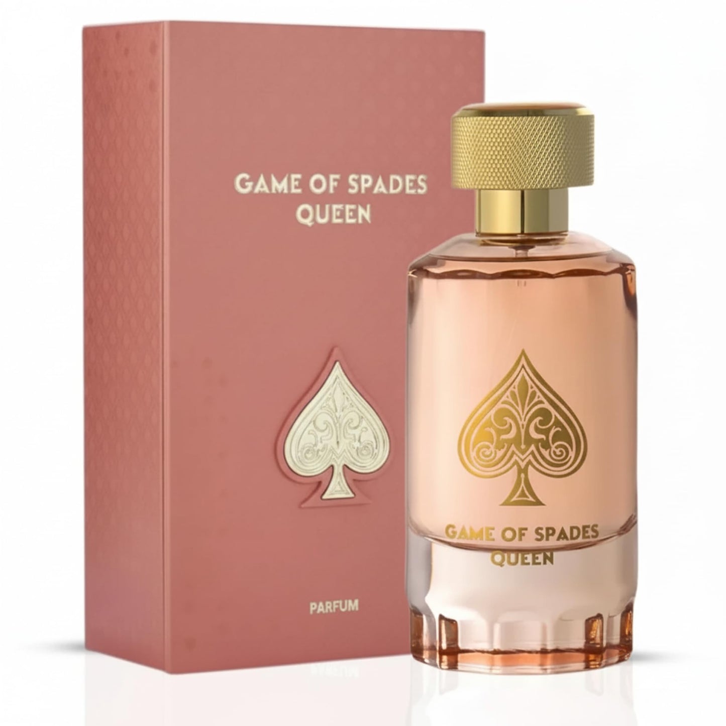 Jo Milano Game of Spades Queen Parfum Spray | 3.4 oz (100ml) | Amber, Rose, Floral, Oud, Musk Scent | Long Lasting Fragrance for Women Beauty & Personal Care Jo Milano