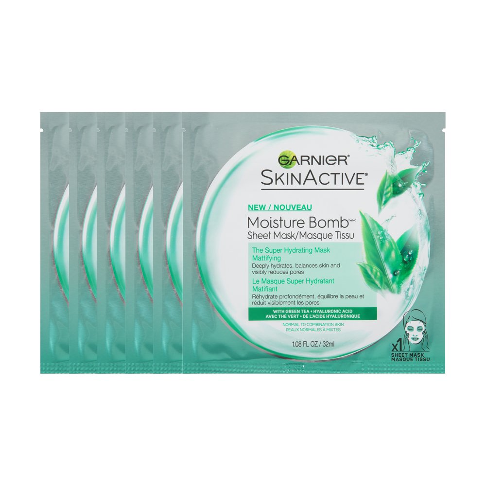Garnier SkinActive Super Hydrating Sheet Mask, 6 Count Beauty & Personal Care Garnier