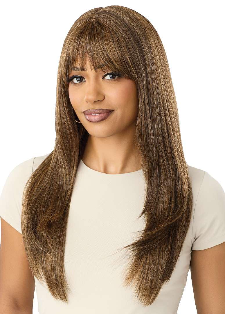 Outre Lace Front Wig - Yumi 24" (CHERRY COFFEE)