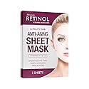 LIVAURA Retinol Anti-Aging Sheet Mask - Hydrating Vitamin-Enriched 15 Minute Treatment With Collagen Firms Face - Exfoliates for Improvement In Tone Beauty & Personal Care Retinol