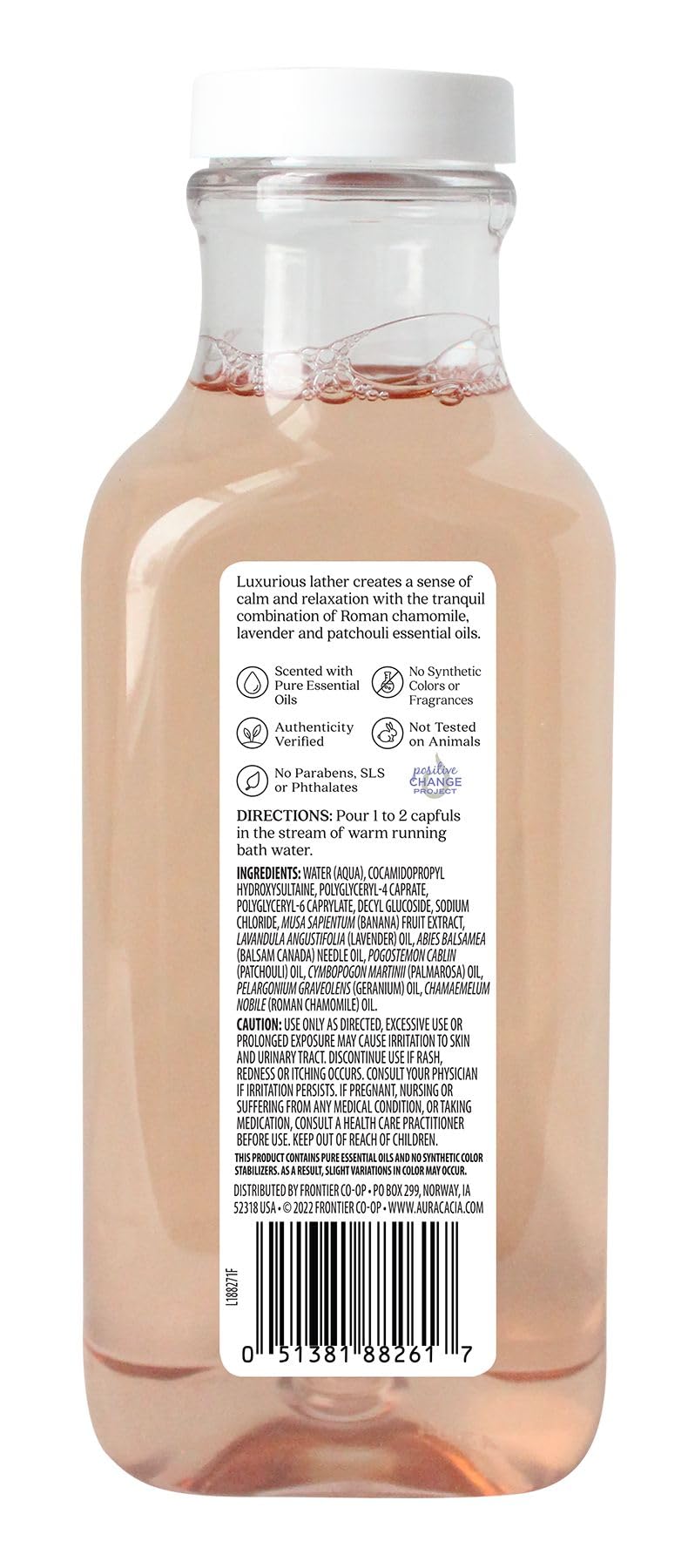 Aura Cacia Chamomile Bubble Bath, Aromatherapy Foaming Bath with Roman Chamomile, Lavender, Geranium | 13 Fl Oz (Pack of 3) Beauty & Personal Care Aura Cacia