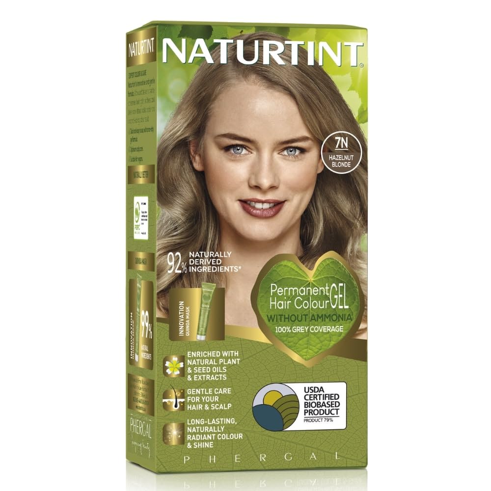 Naturtint 7N Hazelnut Blonde Hair Color, 5.07 FZ Beauty & Personal Care Naturtint