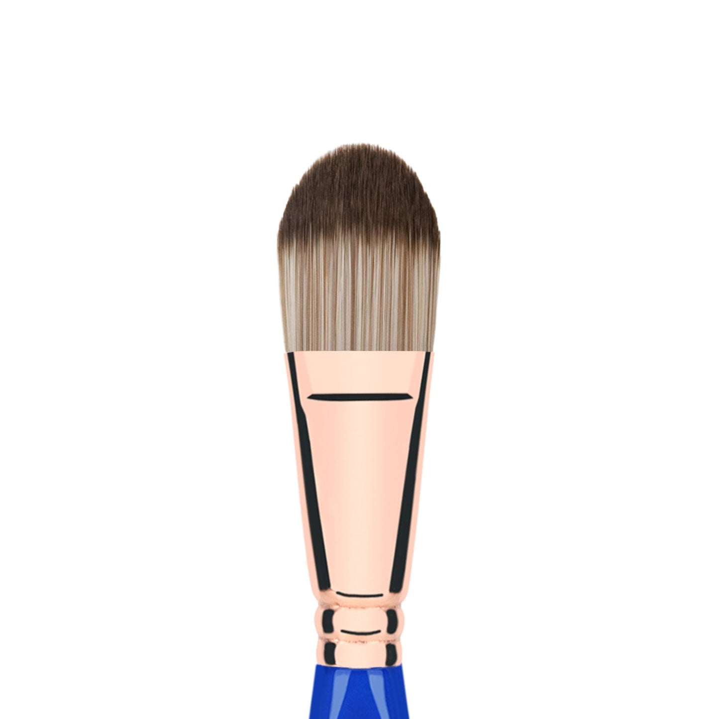 Bdellium Tools Professional Makeup Brush - Golden Triangle 948 Foundation - With All Vegan and Soft Synthetic Fibers, For Foundation (Blue, 1pc) Beauty & Personal Care BDELLIUM TOOLS