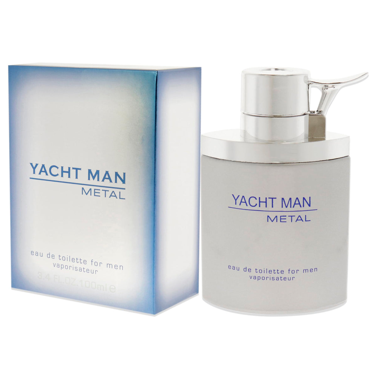 Myrurgia Yacht Man Metal toilette Spray for Men, 3.40-Ounce