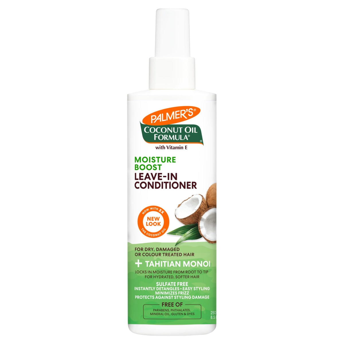 Palmer's Coconut Oil Leave-In Conditioner for Unisex - 8.5 oz Conditioner - (Pack of 2) Beauty & Personal Care Palmer's