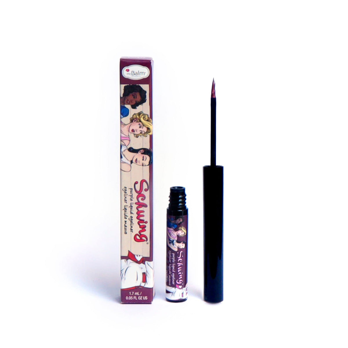 theBalm Schwing Liquid Eyeliner Purple 0.05 fl. oz.