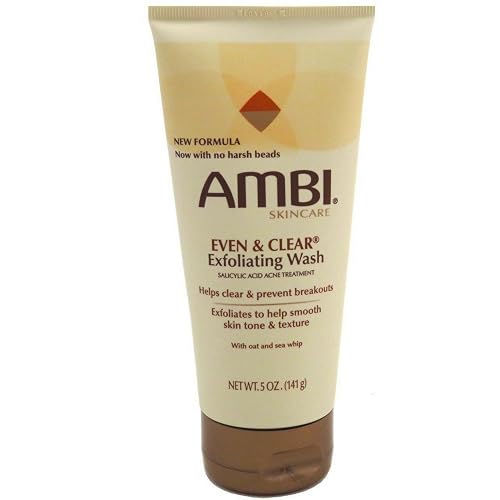 Ambi Even & Clear Exfoliating Wash 5 oz(Pack of 2) Beauty & Personal Care Ambi