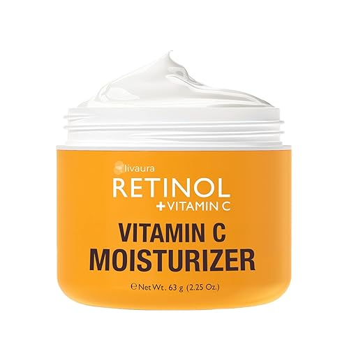 LIVAURA Retinol + Vitamin C Face Moisturizer Beauty & Personal Care Retinol