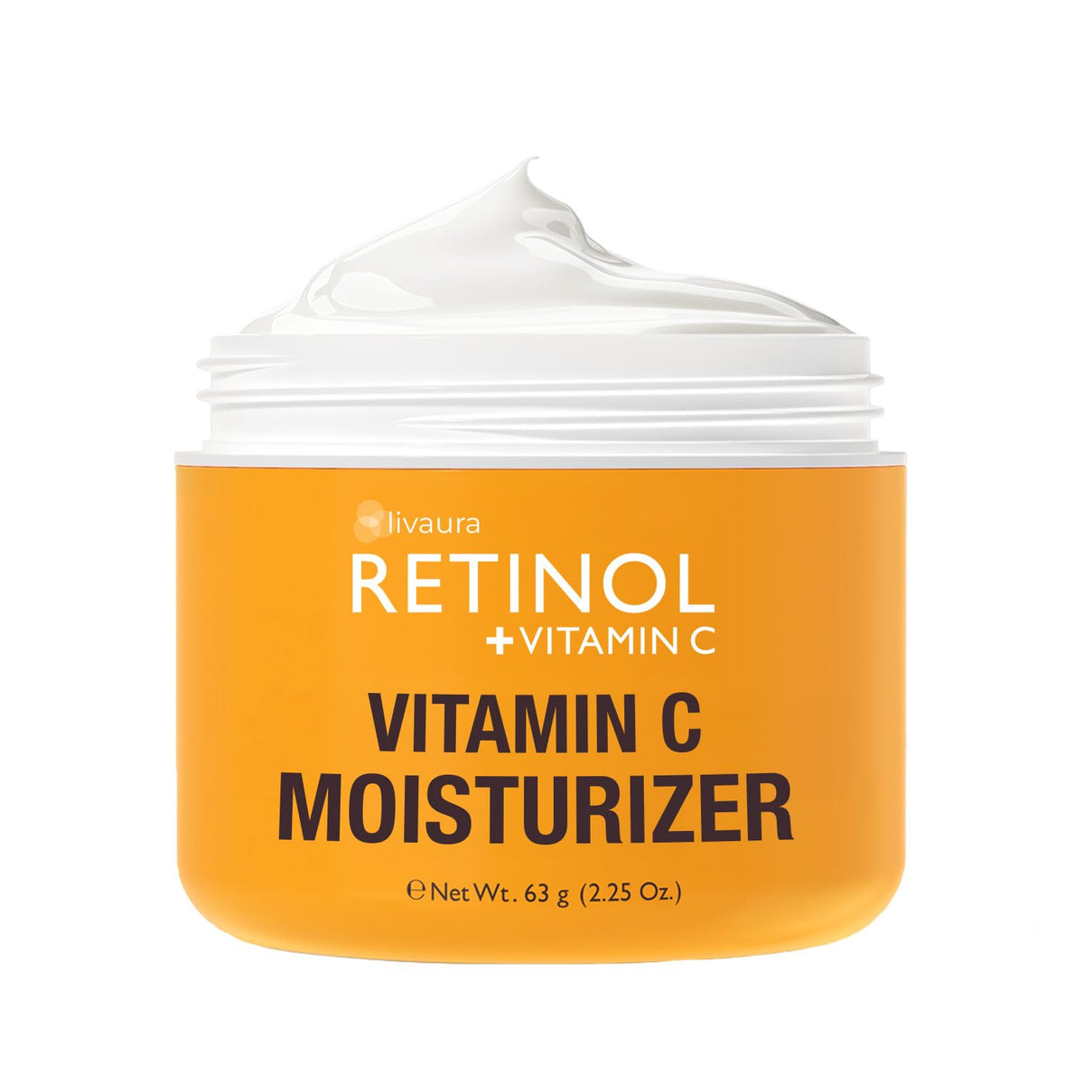 LIVAURA Retinol + Vitamin C Face Moisturizer Beauty & Personal Care Retinol