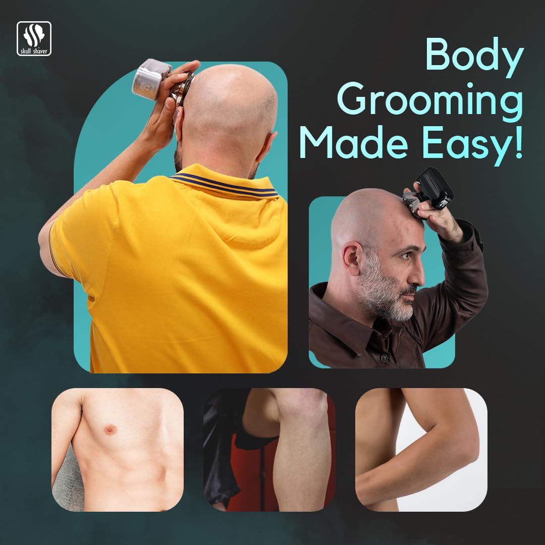 Skull Shaver - Pitbull Platinum PRO PX5 Head and Face Shaver - with Bonus Blade Beauty and Personal Care Skull Shaver