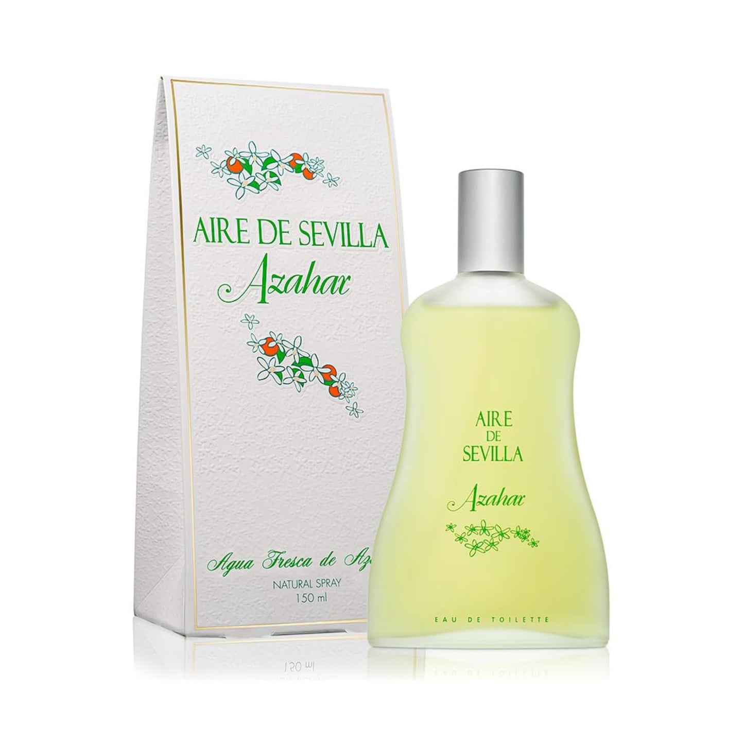 Instituto Español Aire de Sevilla Agua de Azahar, Fresh Eau de Toilette Spray for Women, Citrus Blossom Scent, 5.1 fl oz (150 ml), Made in Spain Beauty & Personal Care Instituto Español