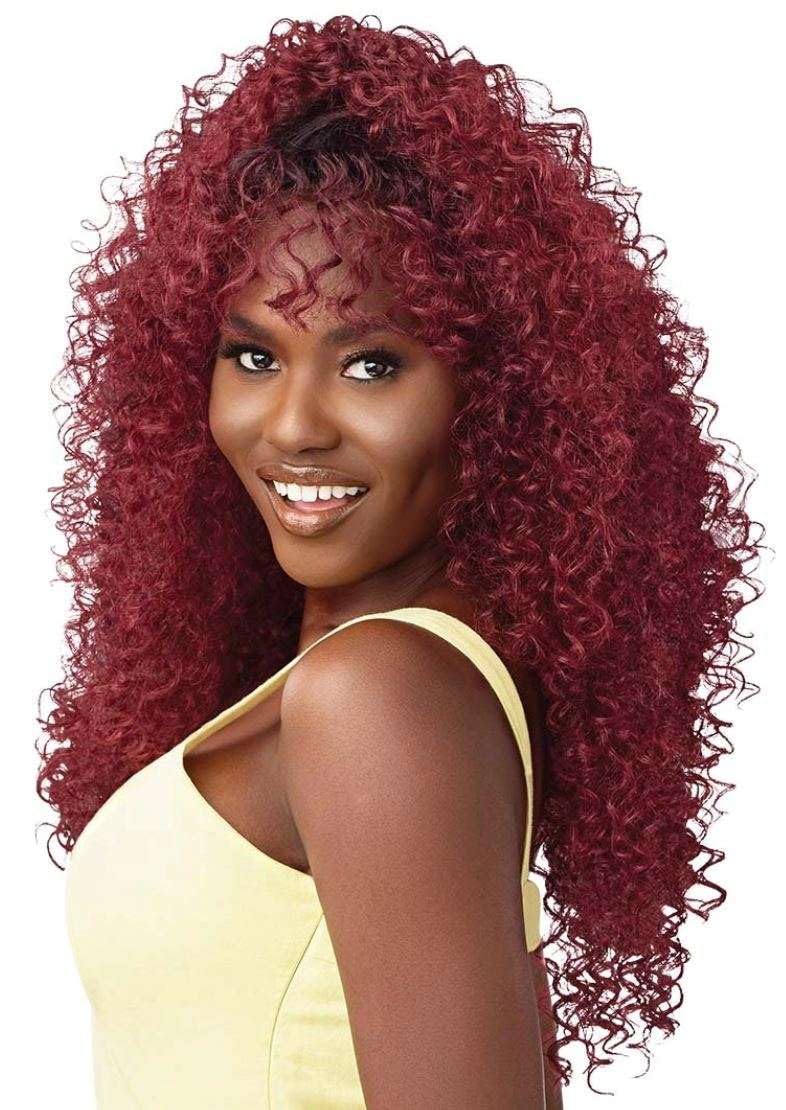 Converti-Cap Outre Synthetic Wig - DOMINICAN BOUNCE (DR2/GOLDEN AMBER)