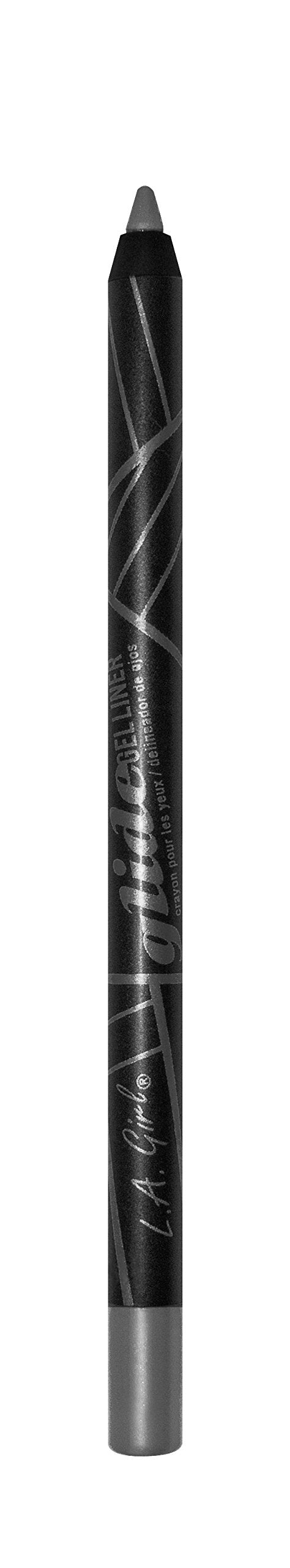 L.A. Girl Glide Gel Eyeliner Pencil, Silver Streak GP368 Beauty & Personal Care L.A. Girl