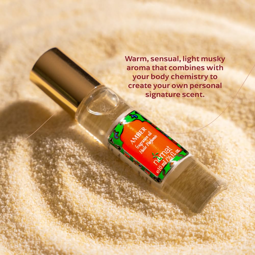 Nemat Amber Perfume Oil, 10 ML Beauty & Personal Care Nemat International