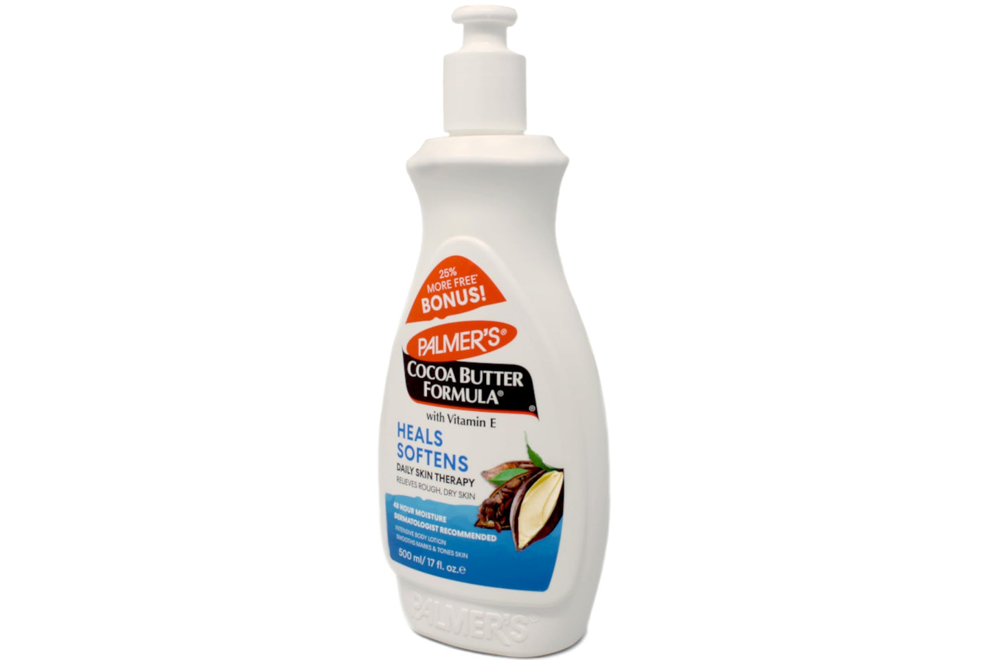 Palmers Cocoa Butter Lotion With Vitamin-E 17 Ounce Bonus (500ml) (Pack of 2) Beauty & Personal Care Palmer's
