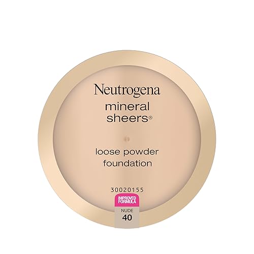 Neutrogena Mineral Sheers Lightweight Loose Powder Makeup Foundation with Vitamins A, C, & E, Sheer to Medium Buildable Coverage, Skin Tone Enhancer Beauty & Personal Care Neutrogena
