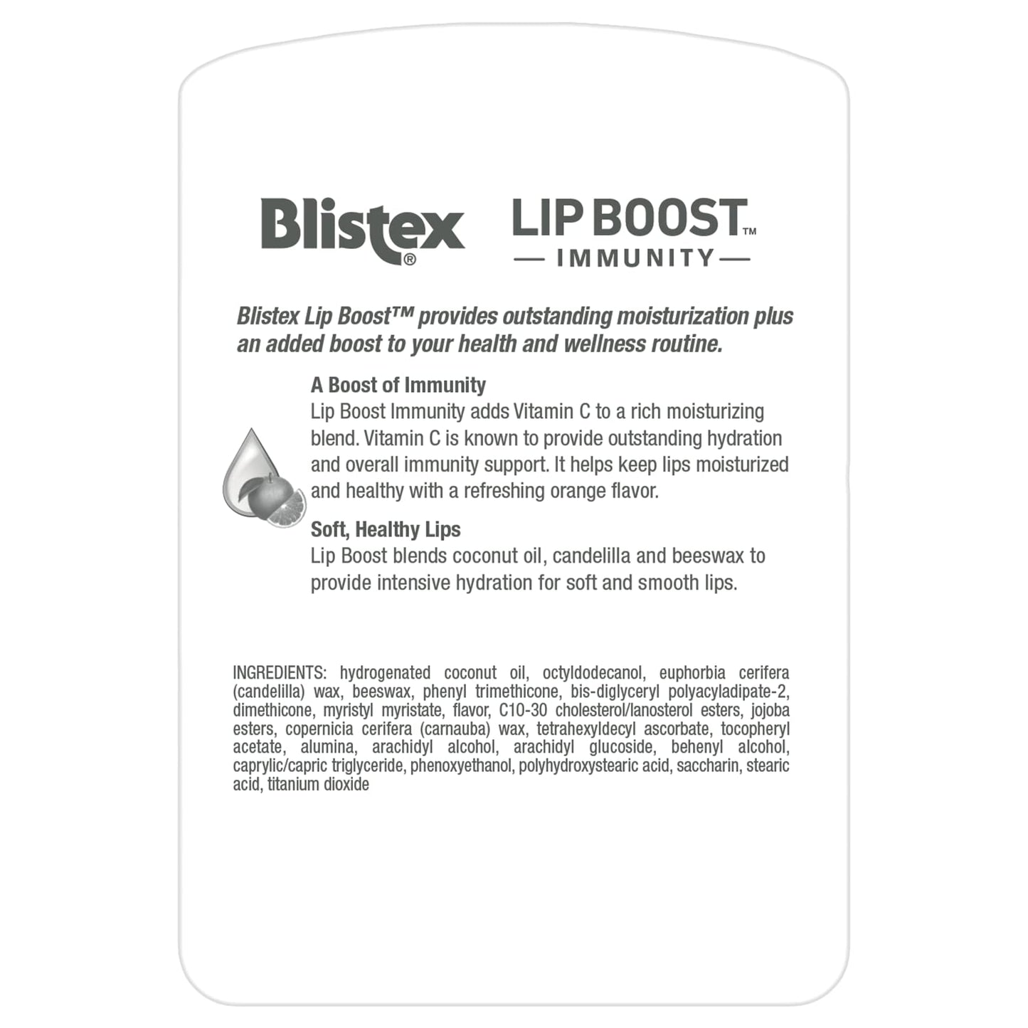 Blistex Lip Boost Immunity Intensive Hydration Vitamin C Moisturizer Beauty & Personal Care Blistex