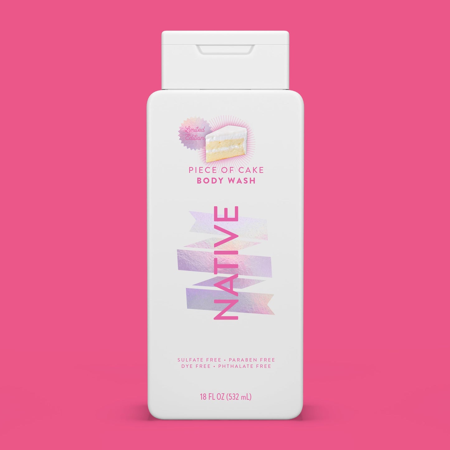 Native Body Wash Contains Naturally Derived Ingredients | For Women & Men, Sulfate, Paraben, & Dye Free Leaving Skin Soft and Hydrating | Piece Beauty & Personal Care Native