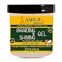J. AMILA Braiding N Shining Gel - Extreme Hold, Moisture-Rich & Flake-Free - Natural Ingredients for Curly & Coily Hair - Ideal for Braids, Twists Beauty & Personal Care J. AMILA