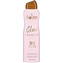 Coppertone Glow with Shimmer Sunscreen Spray SPF 50, Water Resistant Spray Sunscreen, Broad Spectrum SPF 50 Sunscreen Spray, 5 Oz Spray Beauty & Personal Care Coppertone