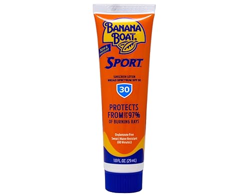 Banana Boat Sport Performance Sunscreen Lotion 30 Spf 1 oz (Pack Of 7) Beauty & Personal Care Banana Boat