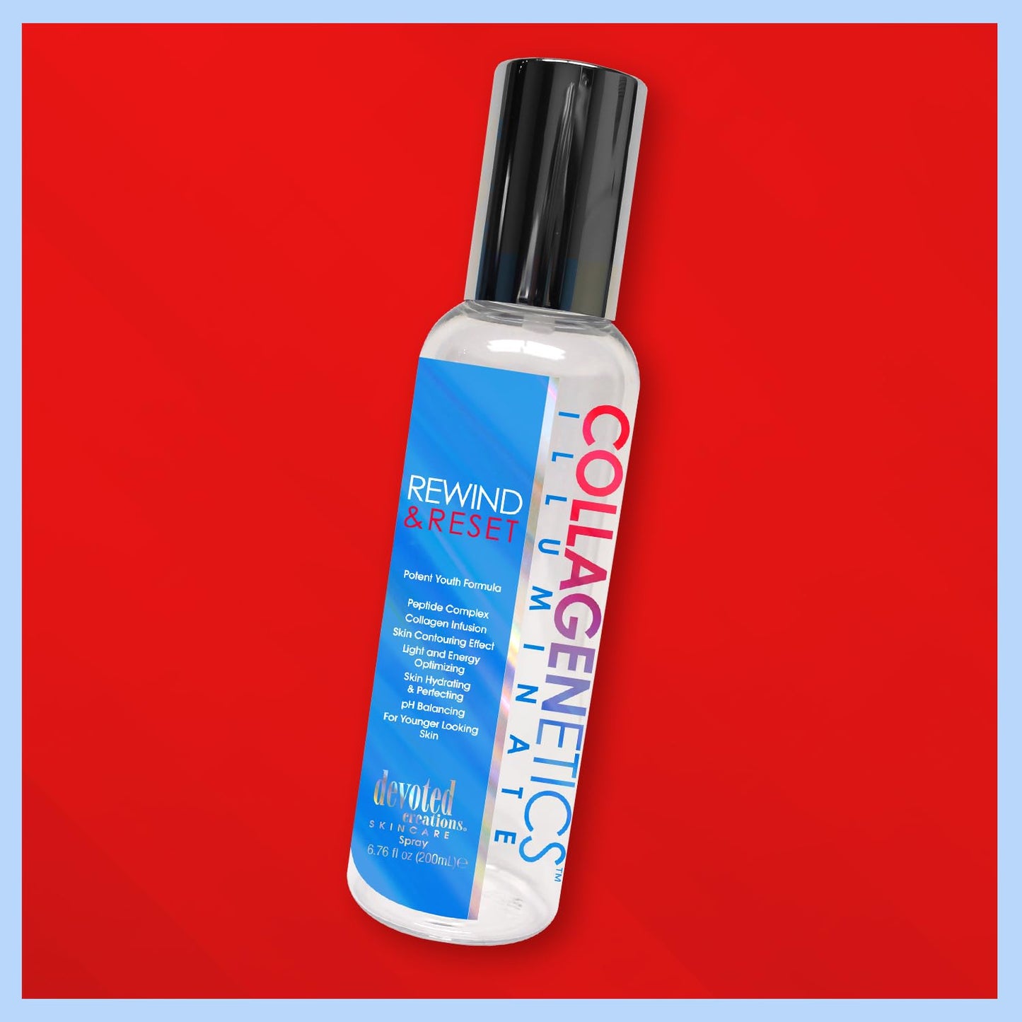 Devoted Creations Collagenetics Illuminate Rewind & Reset - Skin Contouring Hydrating and Energy Optimizing Spray Beauty & Personal Care Devoted Creations