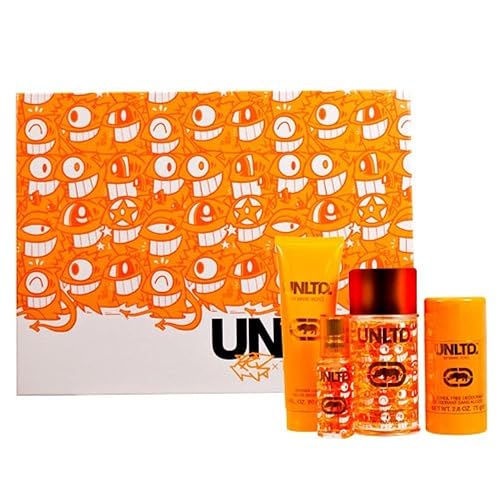 Marc Jacobs Marc Ecko Unltd Exhibit for Men Gift Set (Eau de Toilette Spray 3.4 Ounce, Eau de Toilette Spray 0.5 Ounce, Shower Gel, Deodorant) Beauty & Personal Care Marc Ecko