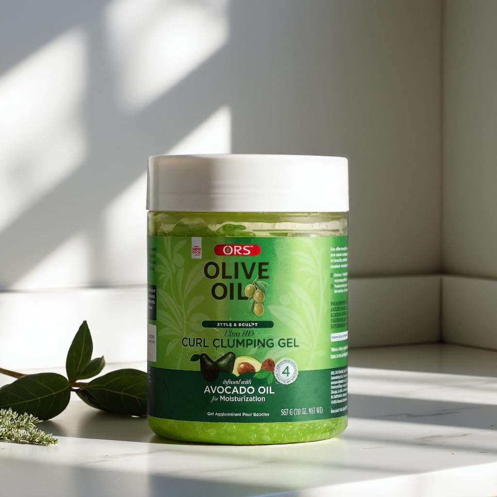 ORS Olive Oil Style & Sculpt Ultra HD Curl Clumping Gel with Avocado Oil for Moisturization 20 Ounces Beauty & Personal Care ORS