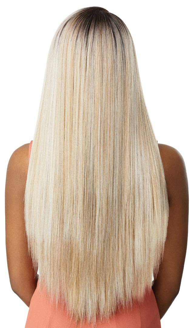 Outre LACEFRONT COLORBOMB Loose Straight Willow Tree Style Salon-Quality Colors Premium High Heat Resisitant Synthetic, Celebrity Baddies & Social Beauty & Personal Care Outre