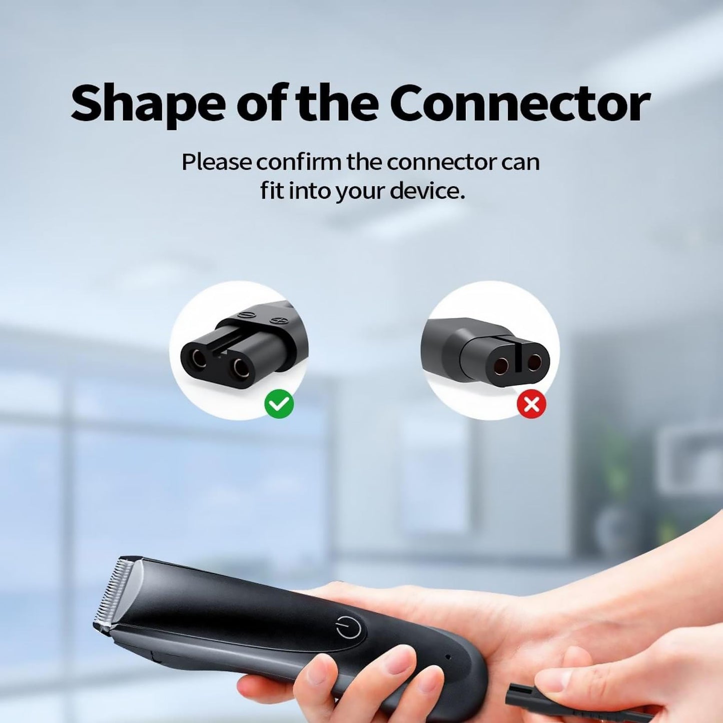 100-240V Electric Groin Hair Trimmer Charger Suitable for Manscaped Lawn Mower 3.0/2.0 Power Supply Beauty and Personal Care DBEIXIWEI