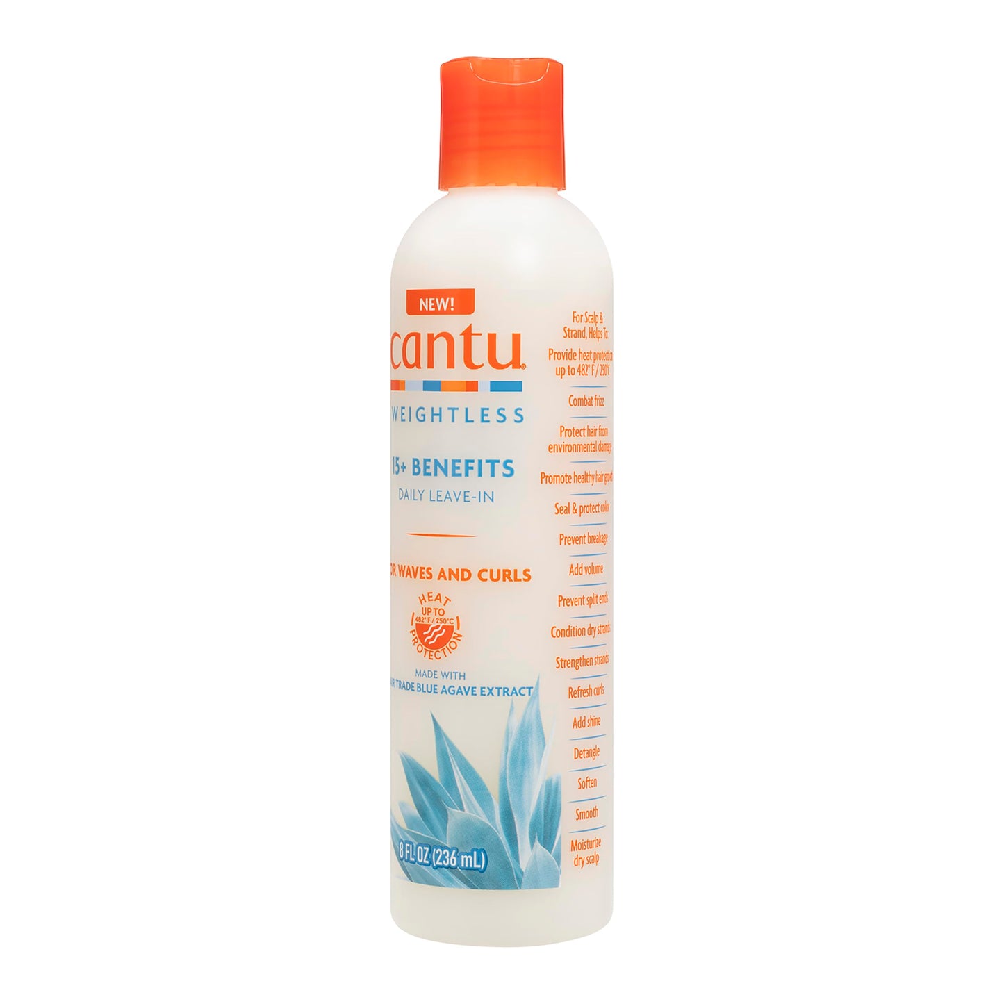 Cantu Weightless Daily Leave-in Cream for Natural Hair with Shea Butter, 8 fl oz Beauty & Personal Care Cantu