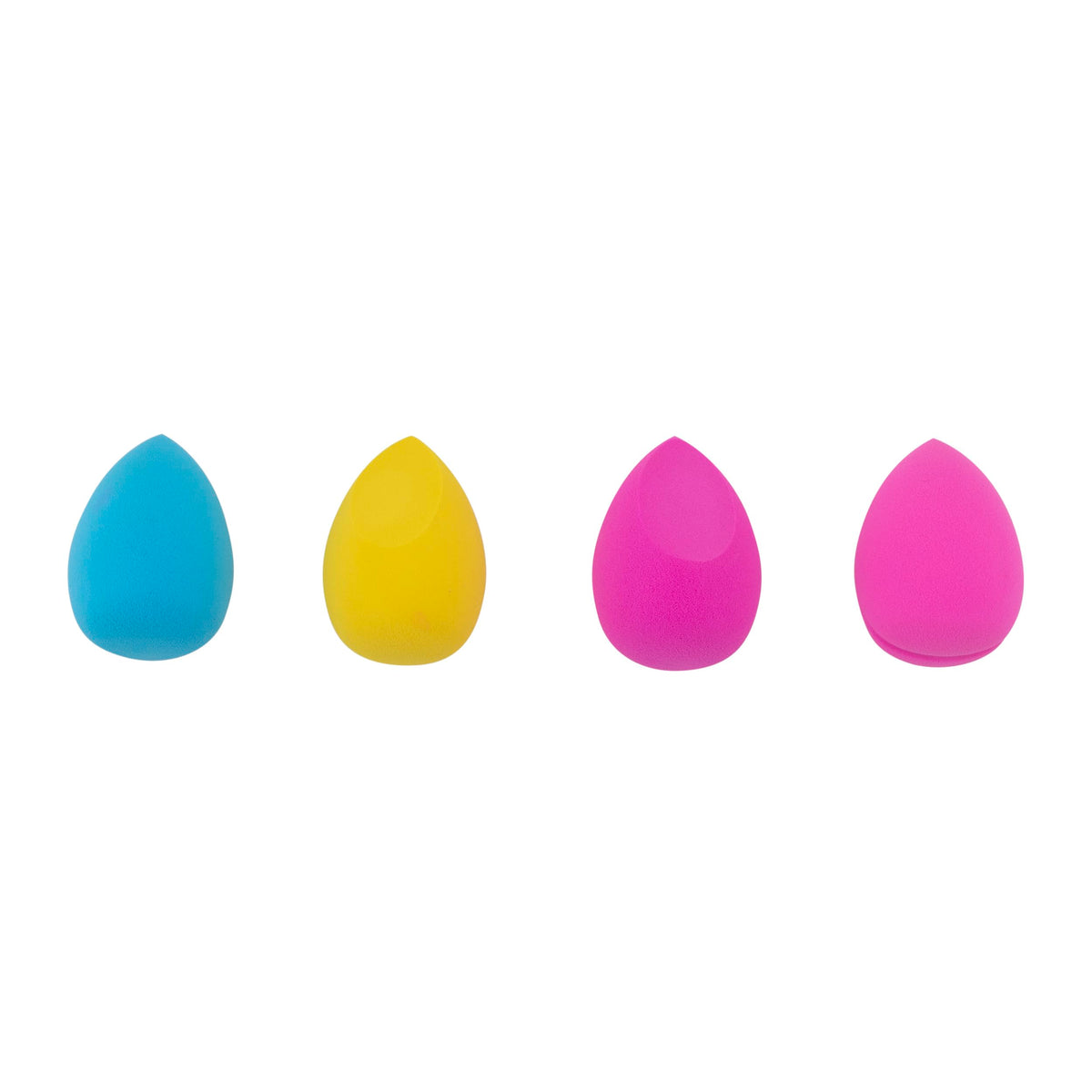 Candie Couture 4 piece Make-up Blending Sponges, Neon Bright Colors