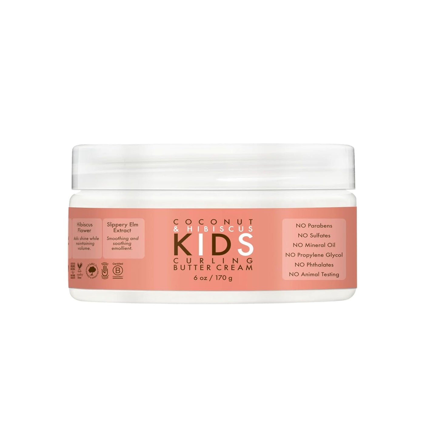 SheaMoisture Curling Styling Cream For Curl Definition Coconut & Hibiscus Curl and Detangle Kids Hair 6 oz Beauty & Personal Care SheaMoisture